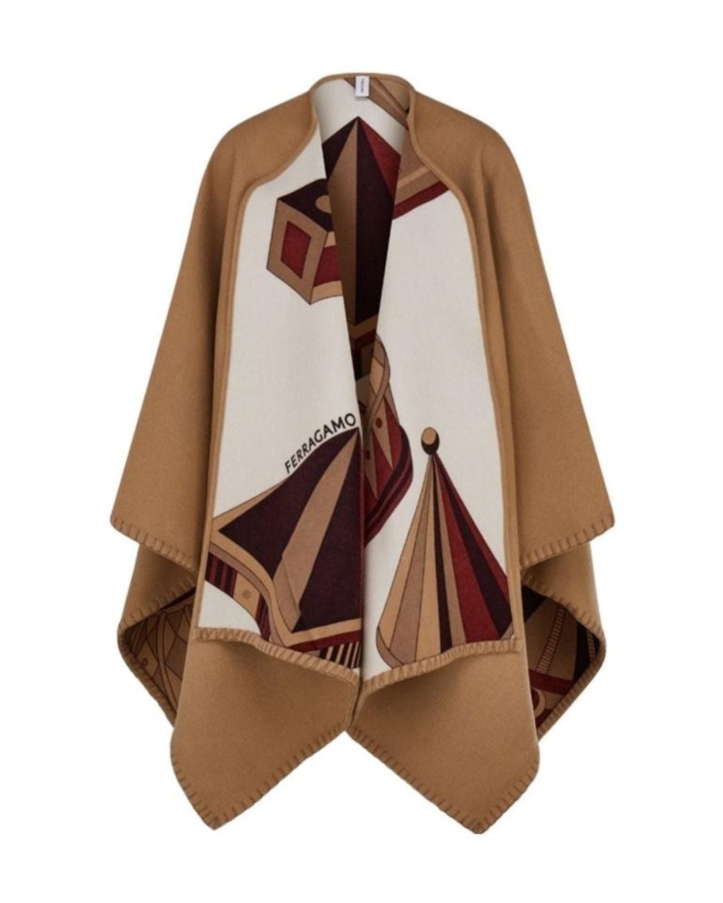 Ferragamo Brown Capes