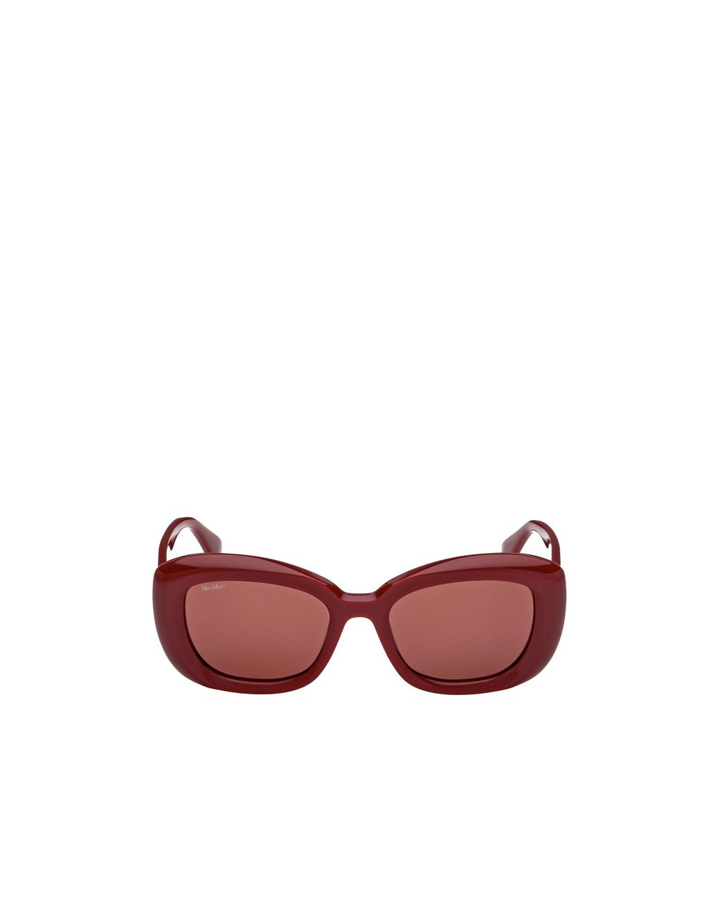 Max Mara Pink Elizabeth Square Frame Sunglasses