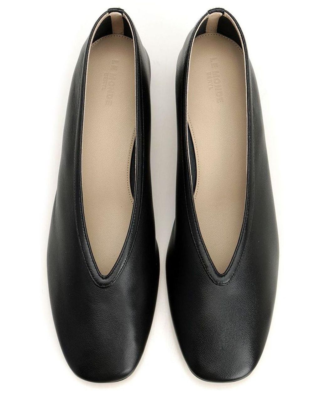 Le Monde Beryl Brown Luna Block-Heel Pumps