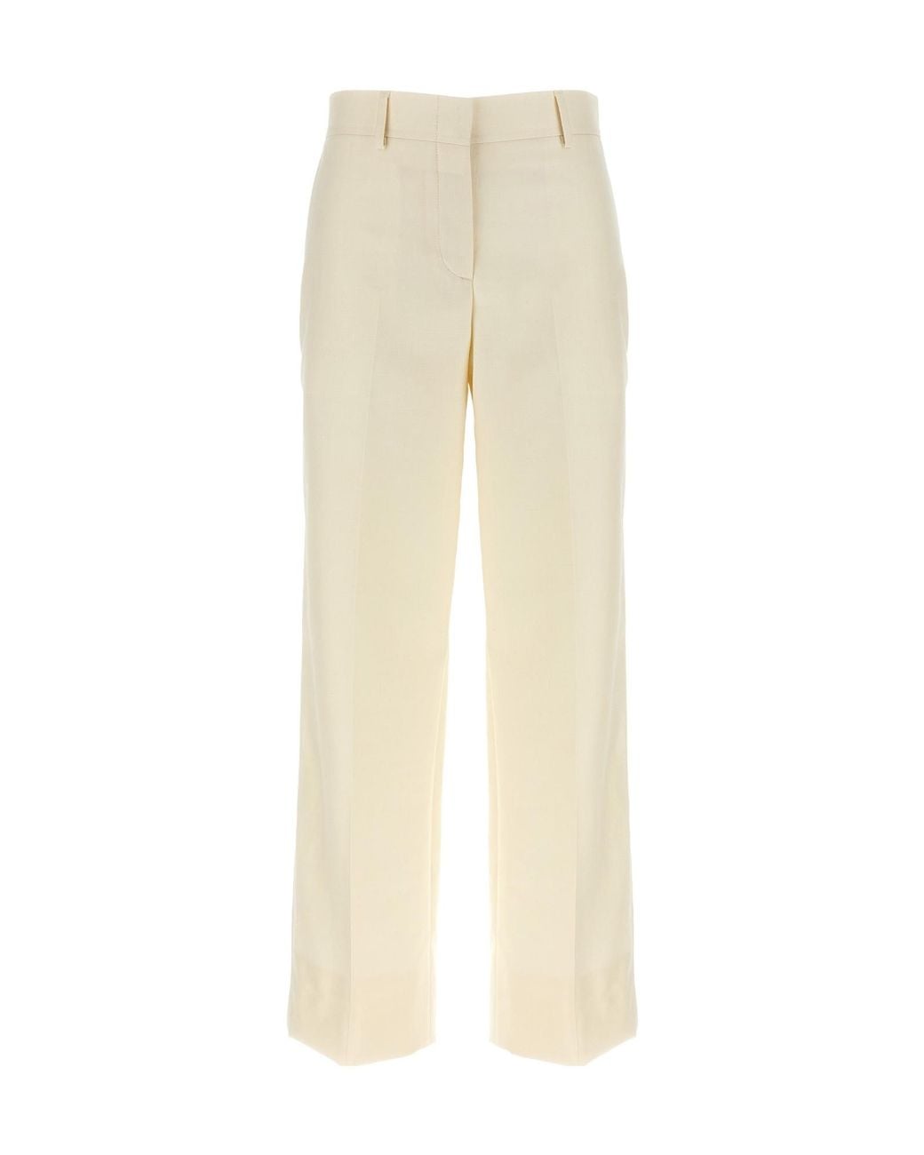 Brioni Natural Herringbone Palinuro Pants