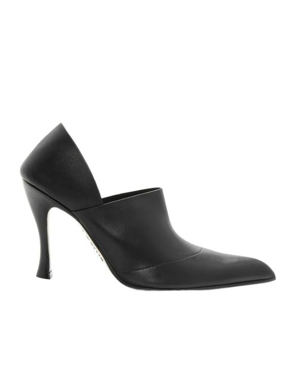 Loewe Black Comic Pointed-Toe Pumps