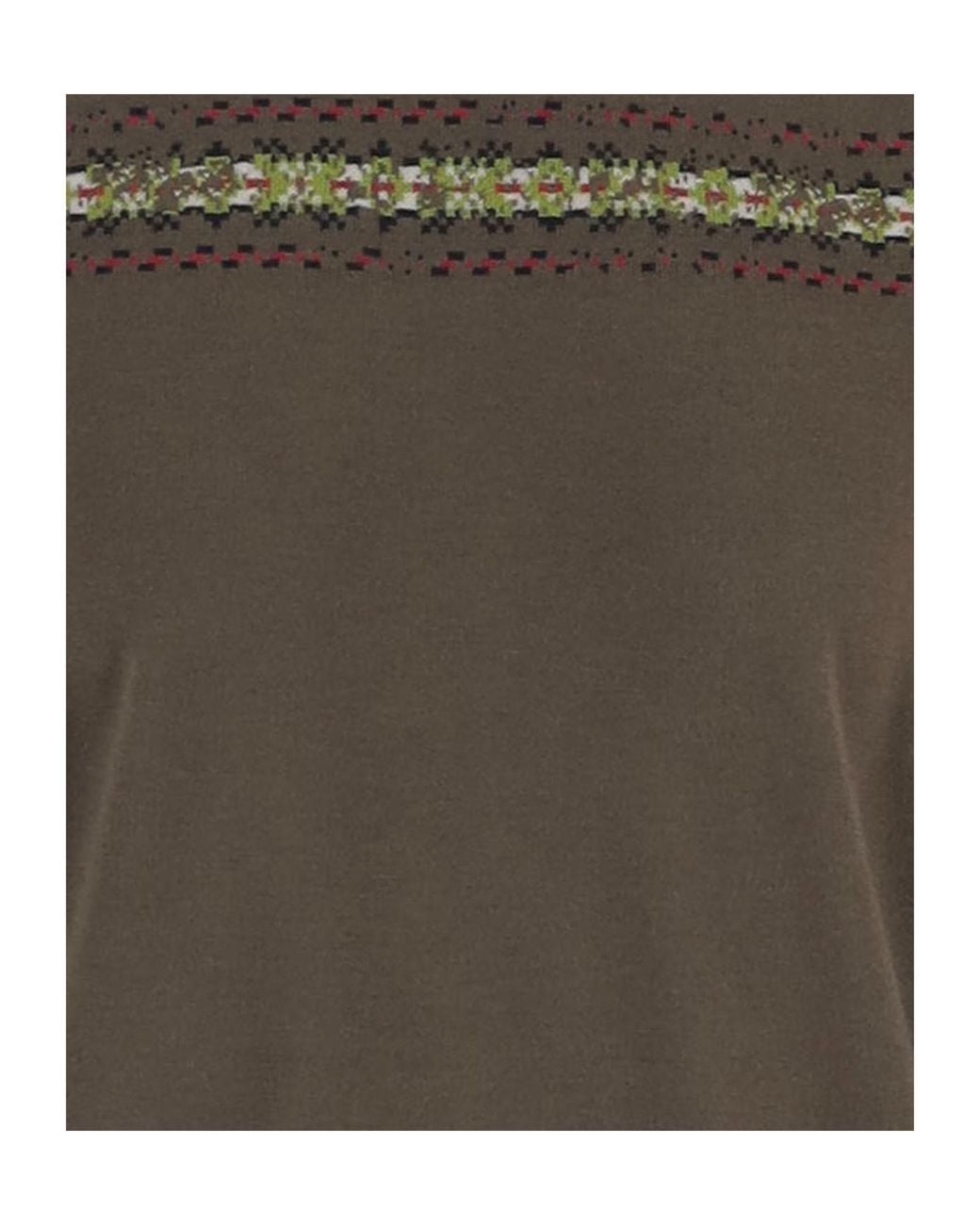 Dries Van Noten Gray Crew-Neck Sweater