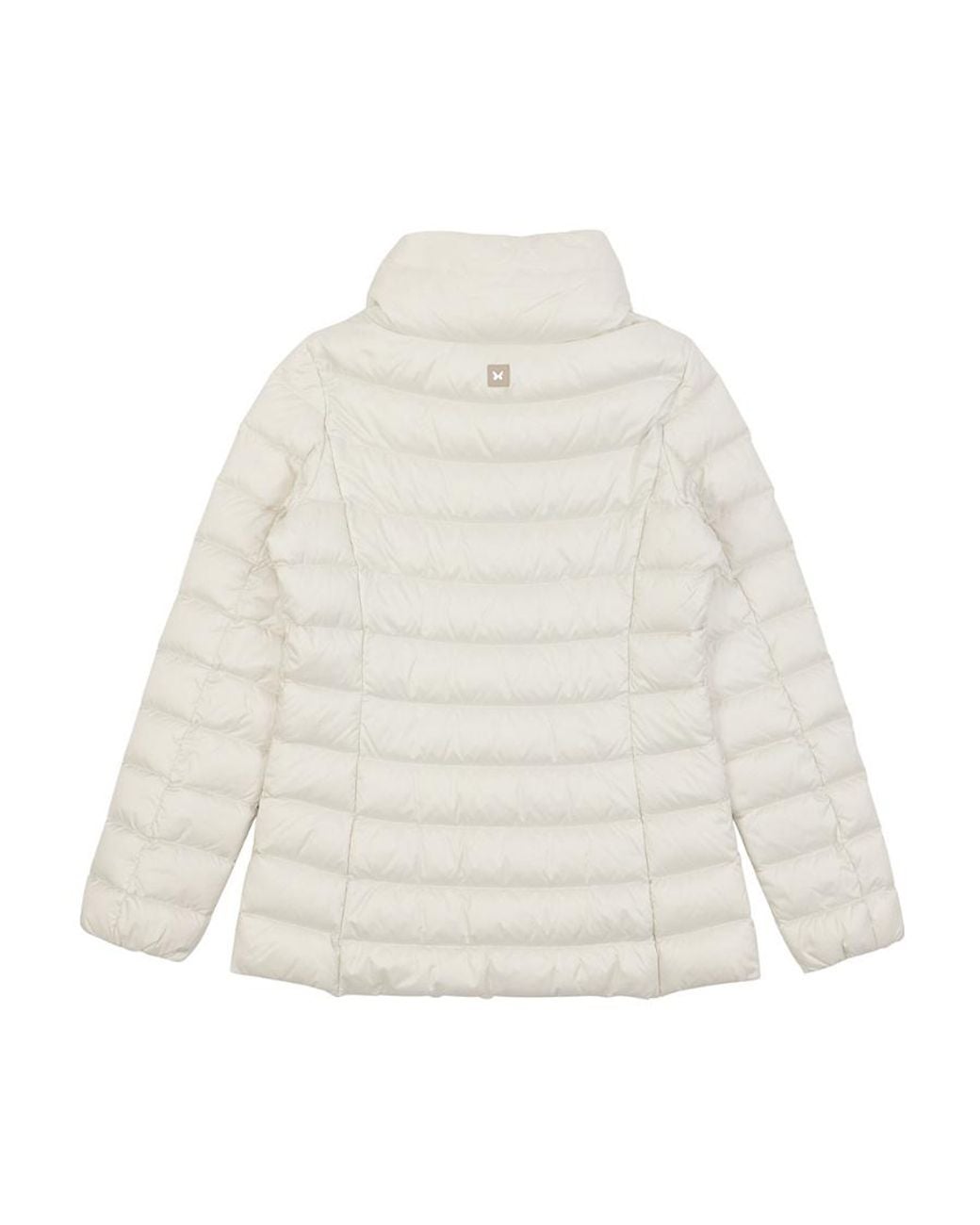 Weekend by Maxmara White Long-Sleeved Down Jacket