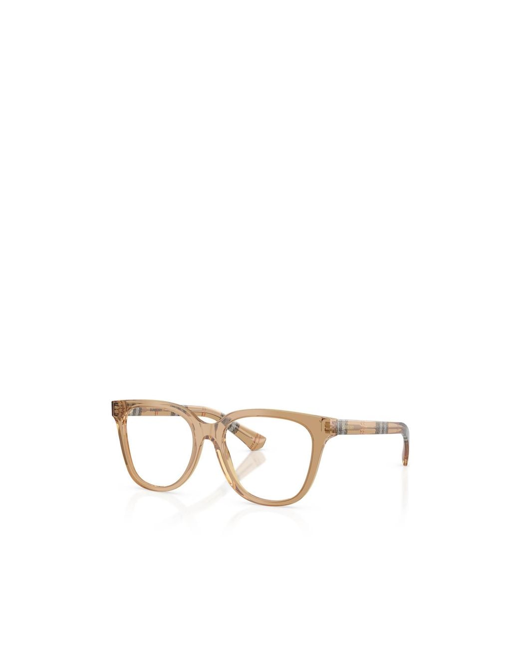 Burberry Metallic Geometric Non-Prescription Glasses