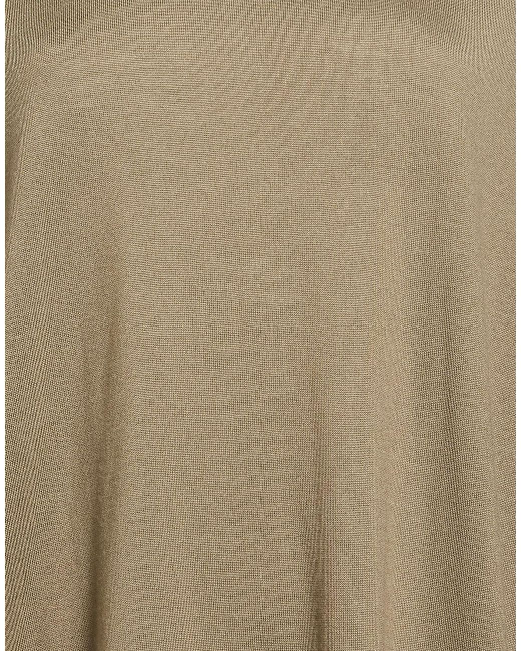 Brunello Cucinelli Green Military Sweater Virgin Wool, Cashmere