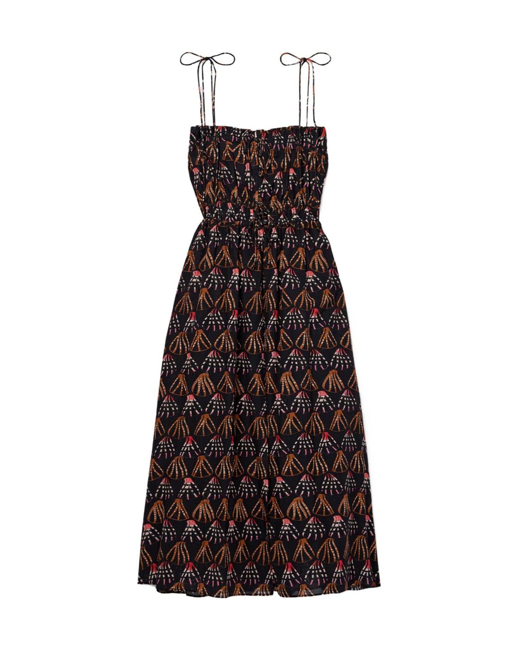 Ulla Johnson Brown Asli Printed Dress