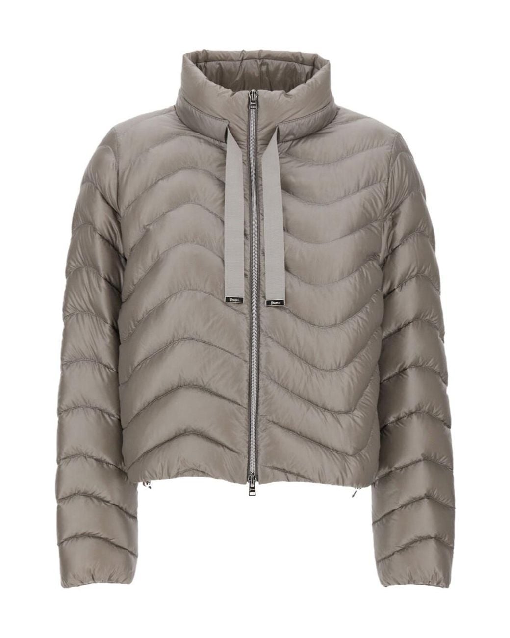 Herno Gray Ultralight Resort Short Jacket
