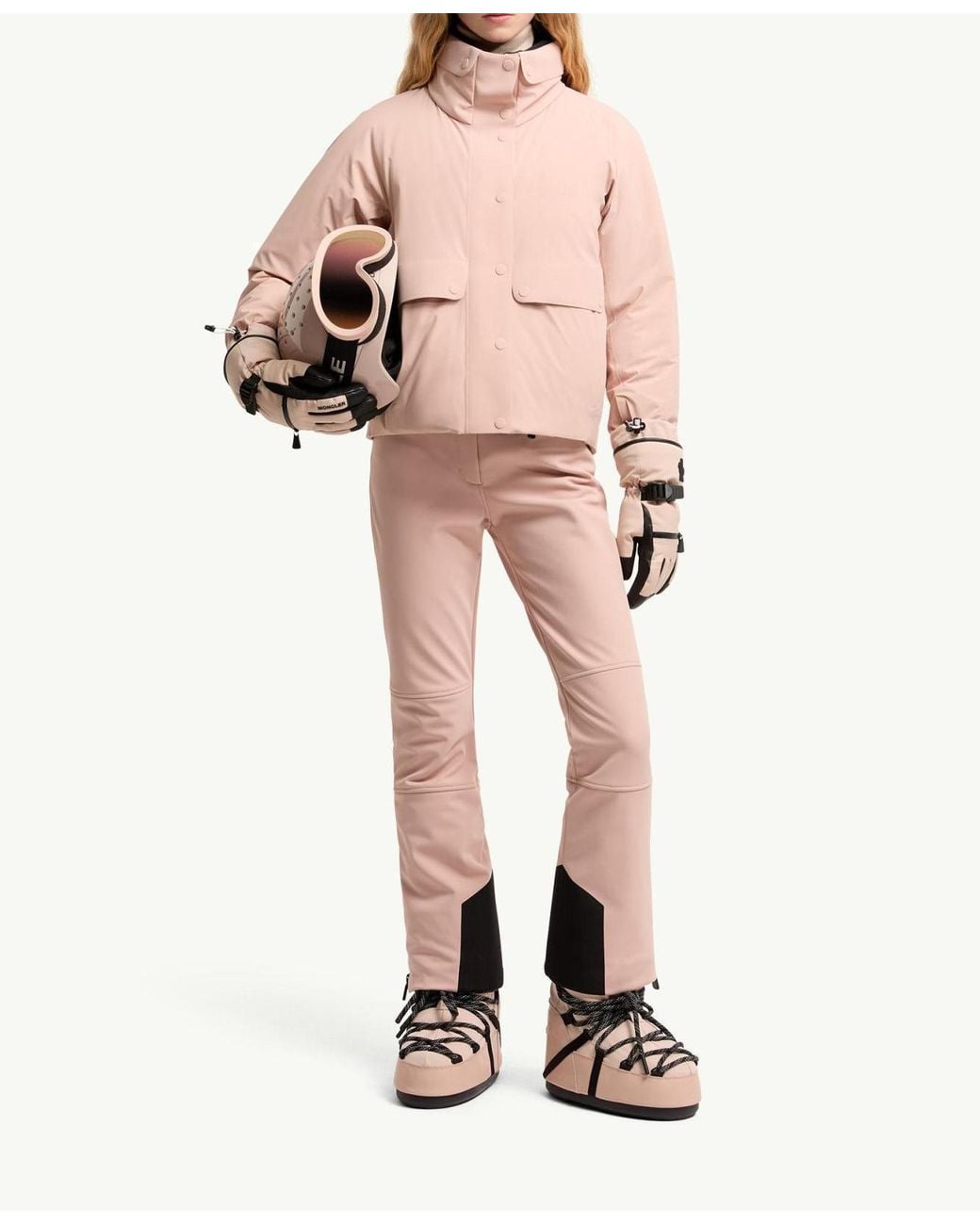 Moncler Pink Grenoble High Performance Ski Jacket