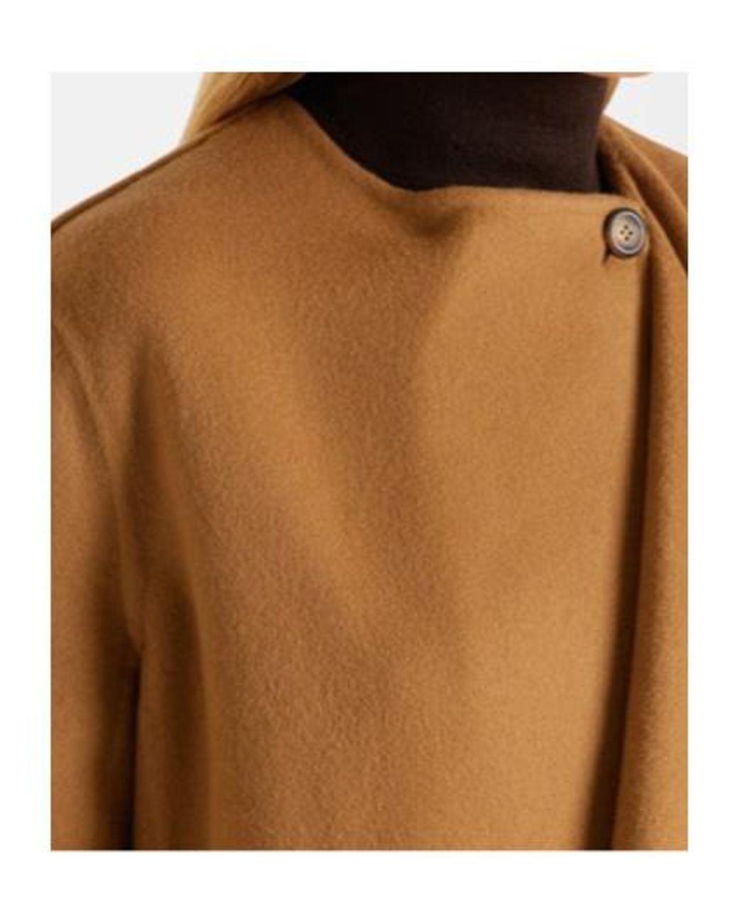 Altuzarra Brown Dak Caped Wool-Blend Coat