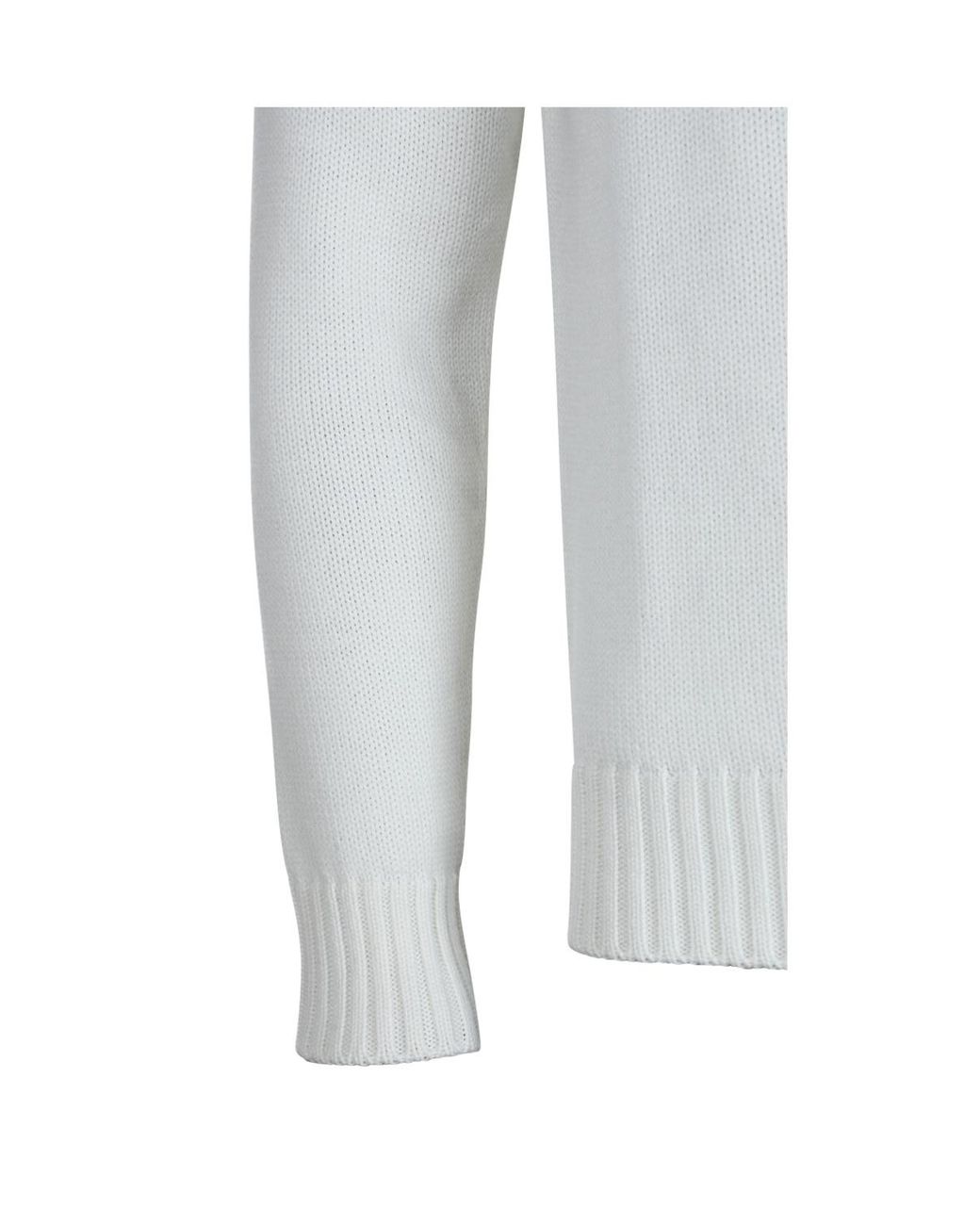 Eleventy White High-Neck Knitted Jumper for men
