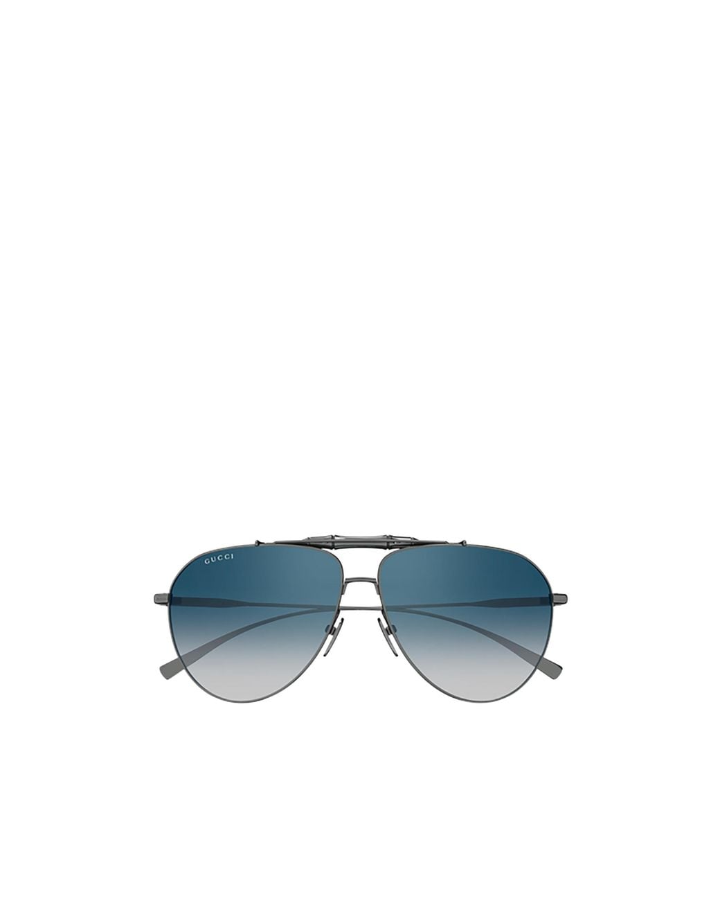 Gucci Blue Eyewear Aviator Frame Sunglasses for men