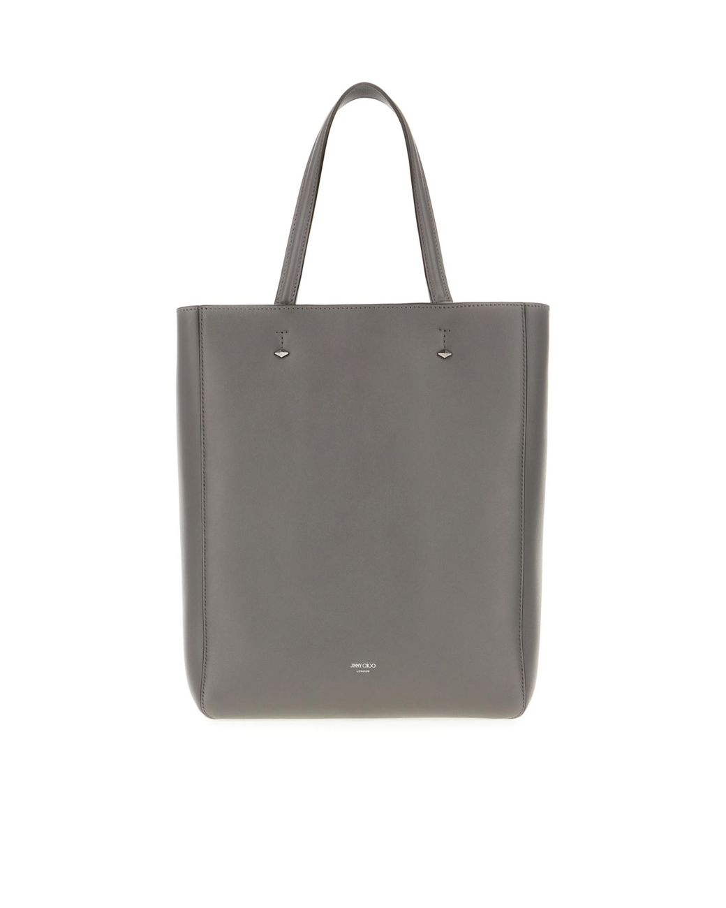 Jimmy Choo Gray Double-Handle Handbag for men