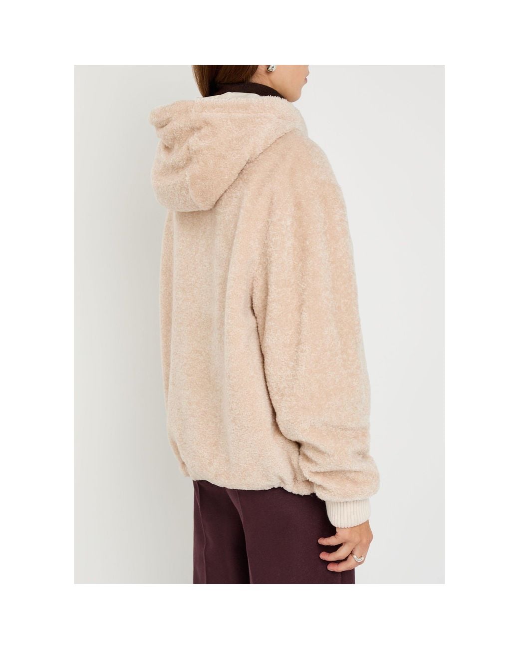 Moncler Natural Reversible Zip-Through Cardigan