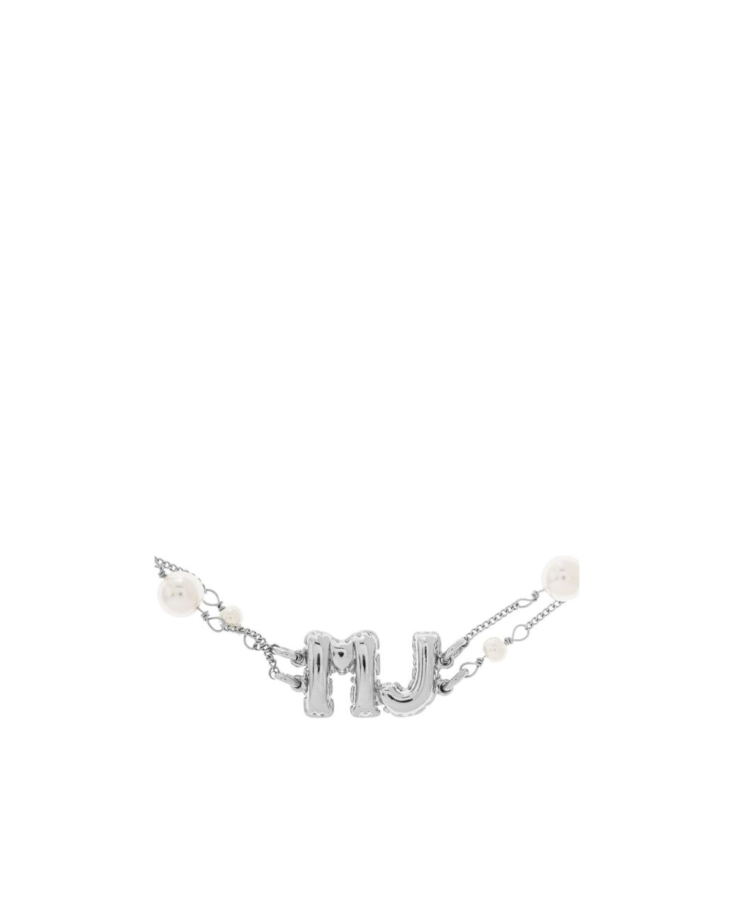Marc Jacobs Metallic Logo Charm Embellished Bracelet