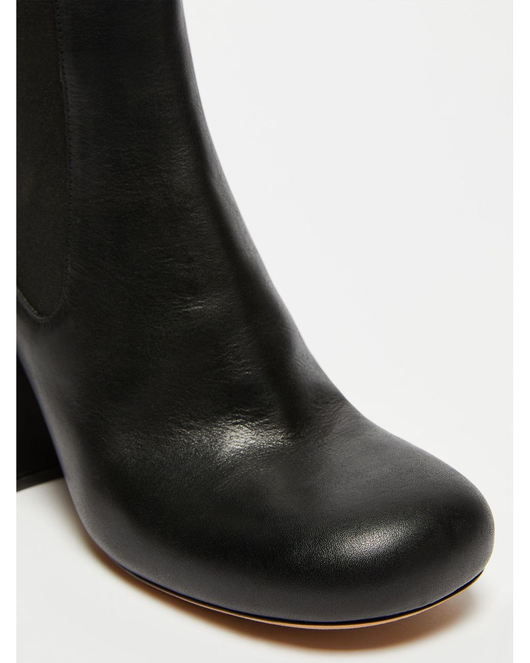 Sportmax Black Etra Heeled Ankle Boots