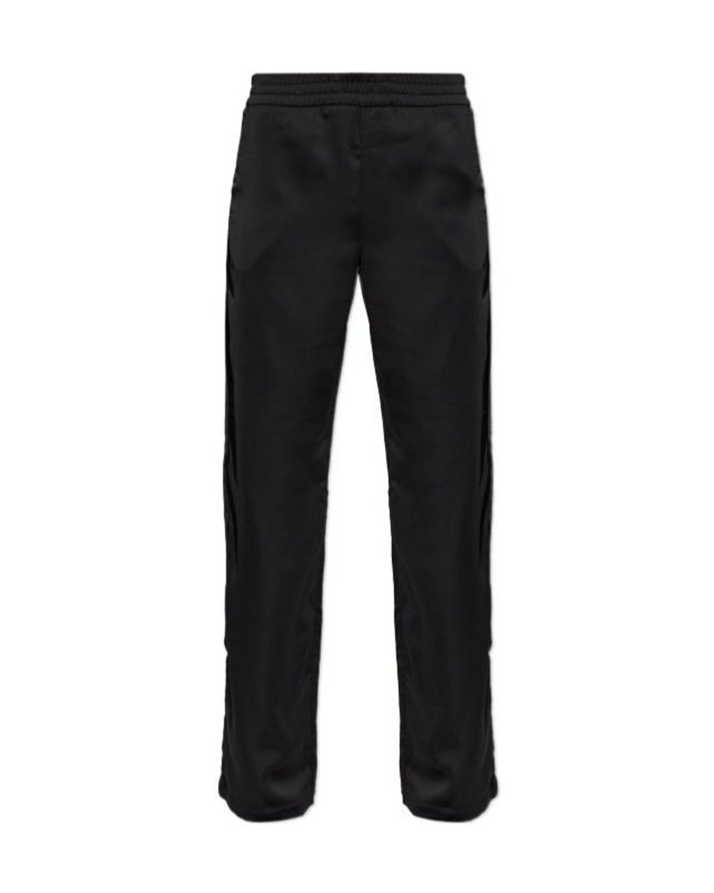 Off-White c/o Virgil Abloh Black Elastic-Waist Athletic Pants