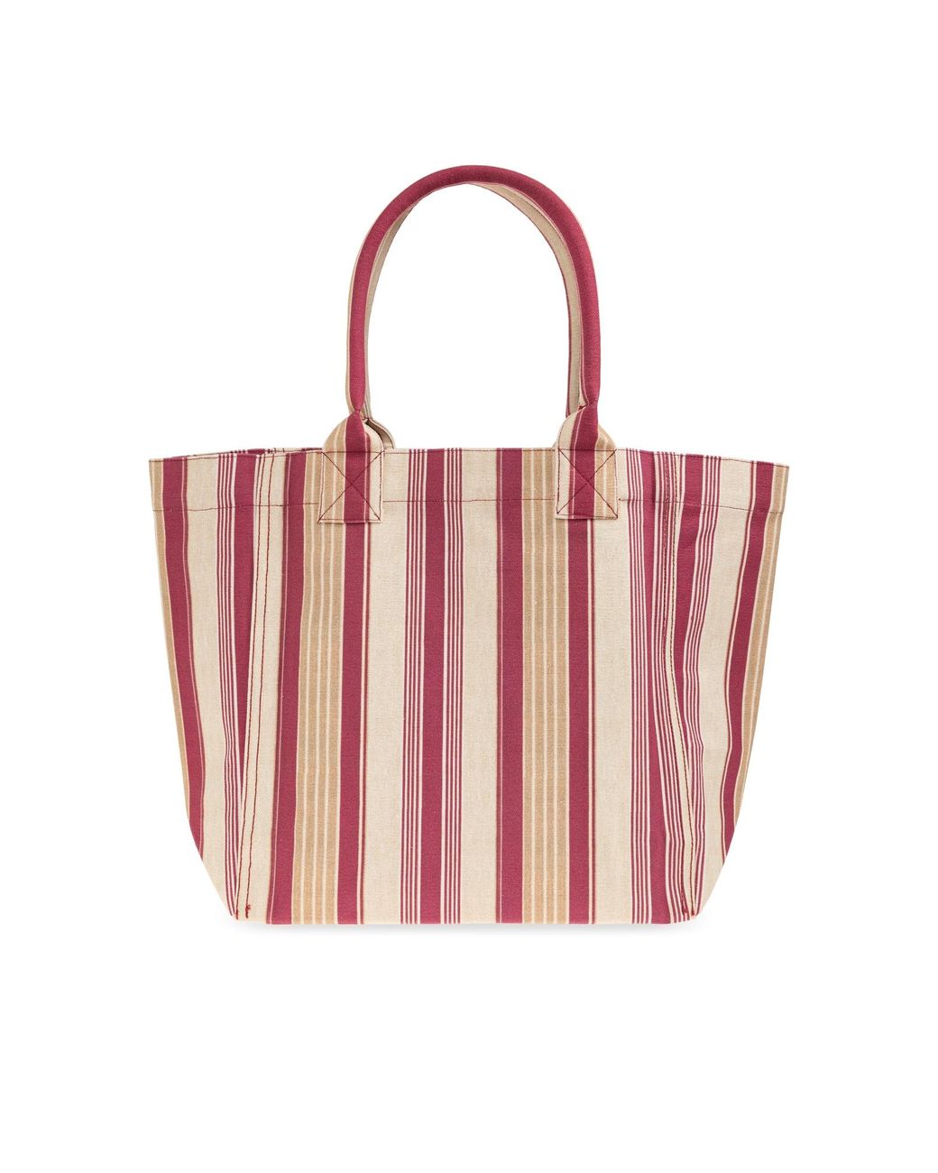 Isabel Marant Pink Striped Handbag