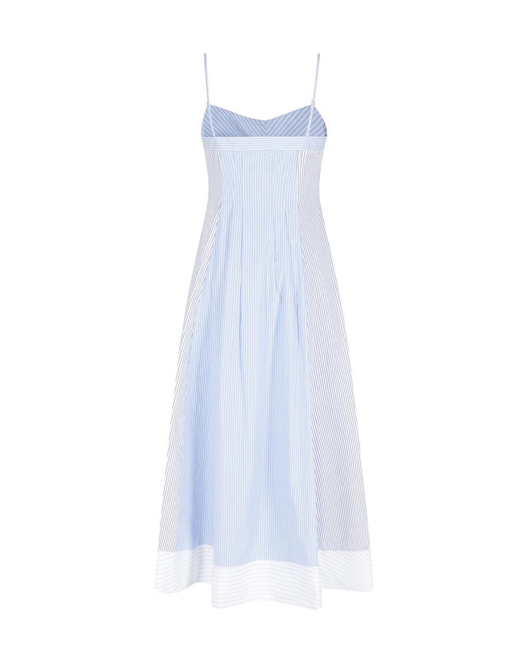 Jonathan Simkhai Blue Spaghetti-Strap Dress
