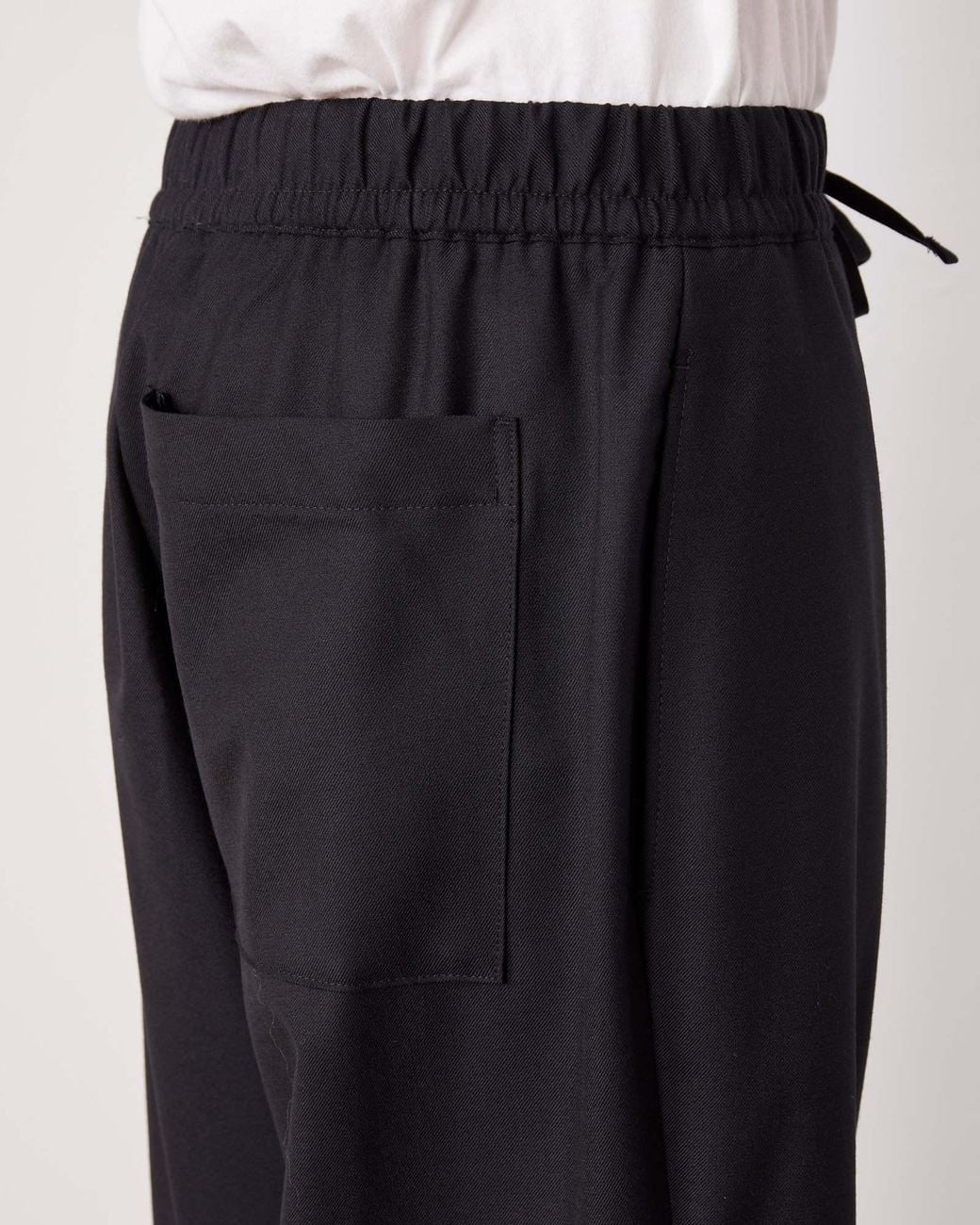 Officine Generale Blue Drawstring Casual Pants for men