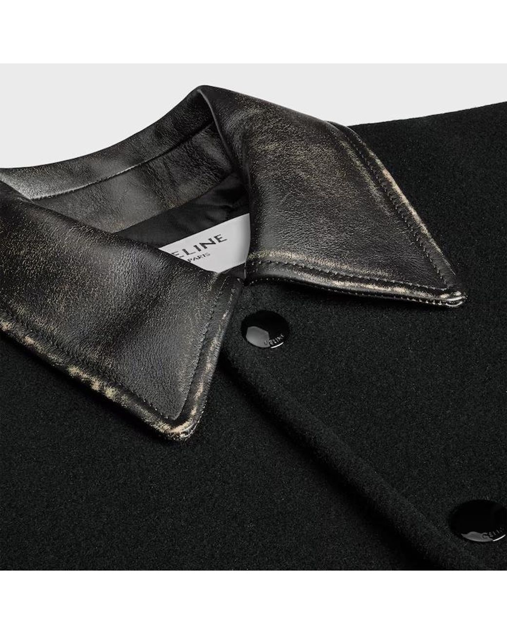Céline Black Teddy Jacket for men