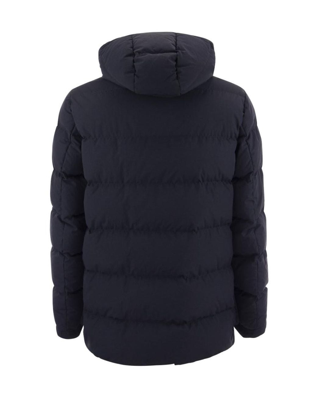 Fay Blue 3 Ganci Piuma Hooded Jacket for men