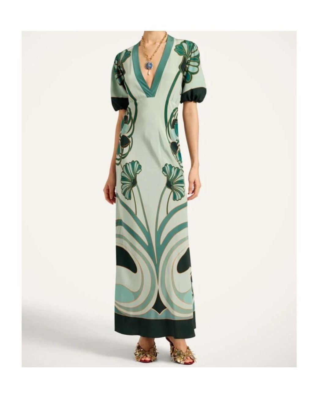 LaDoubleJ Green La Doublej Marlene Dress