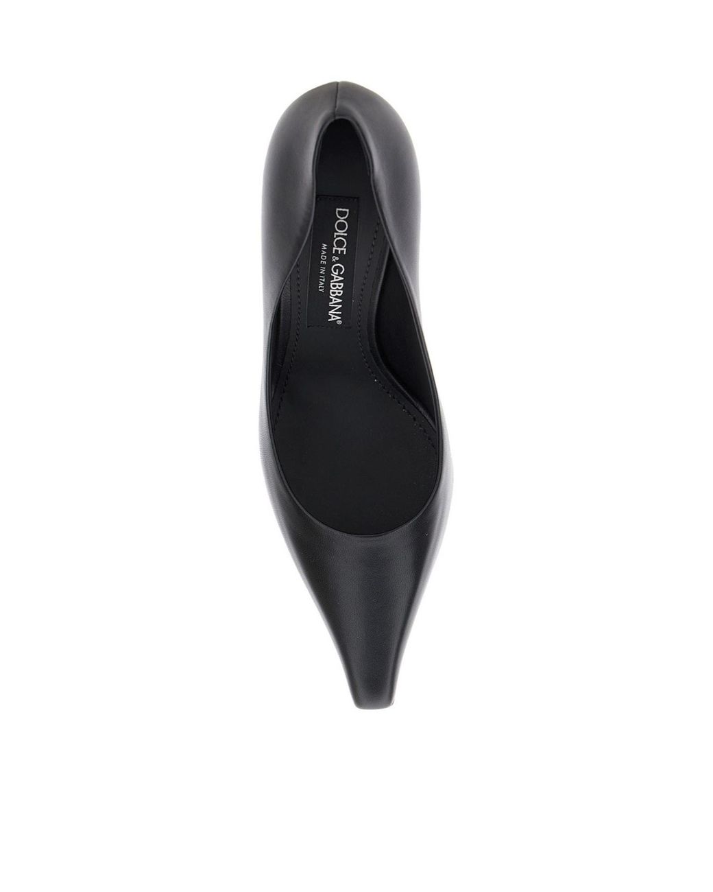 Dolce & Gabbana Multicolor Logo Plaque Pointed Toe Pumps