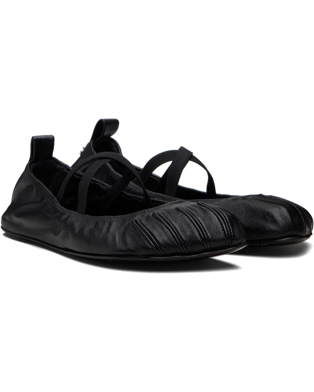 Coperni Black Soft 5T Ballet Flats