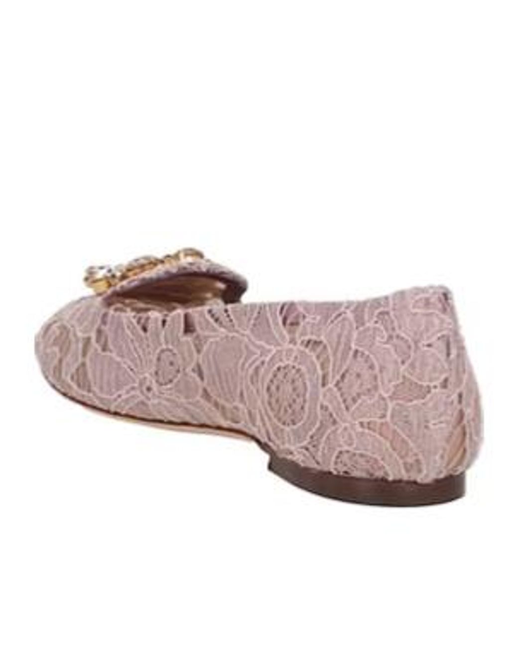 Dolce & Gabbana Pink Minimalist Loafers