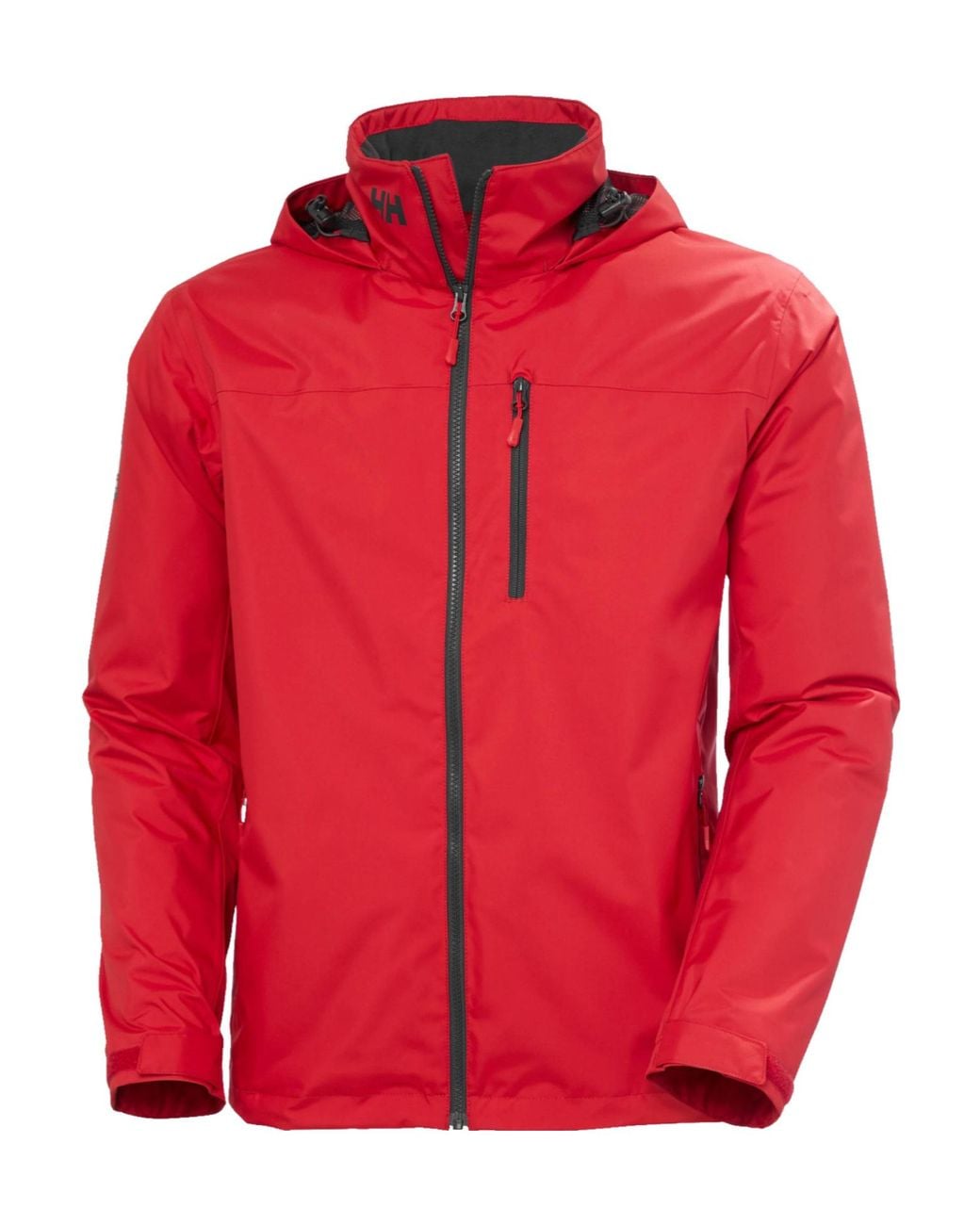 Helly Hansen Red Crew Hooded Midlayer Sailing Jacket 2.0 for men