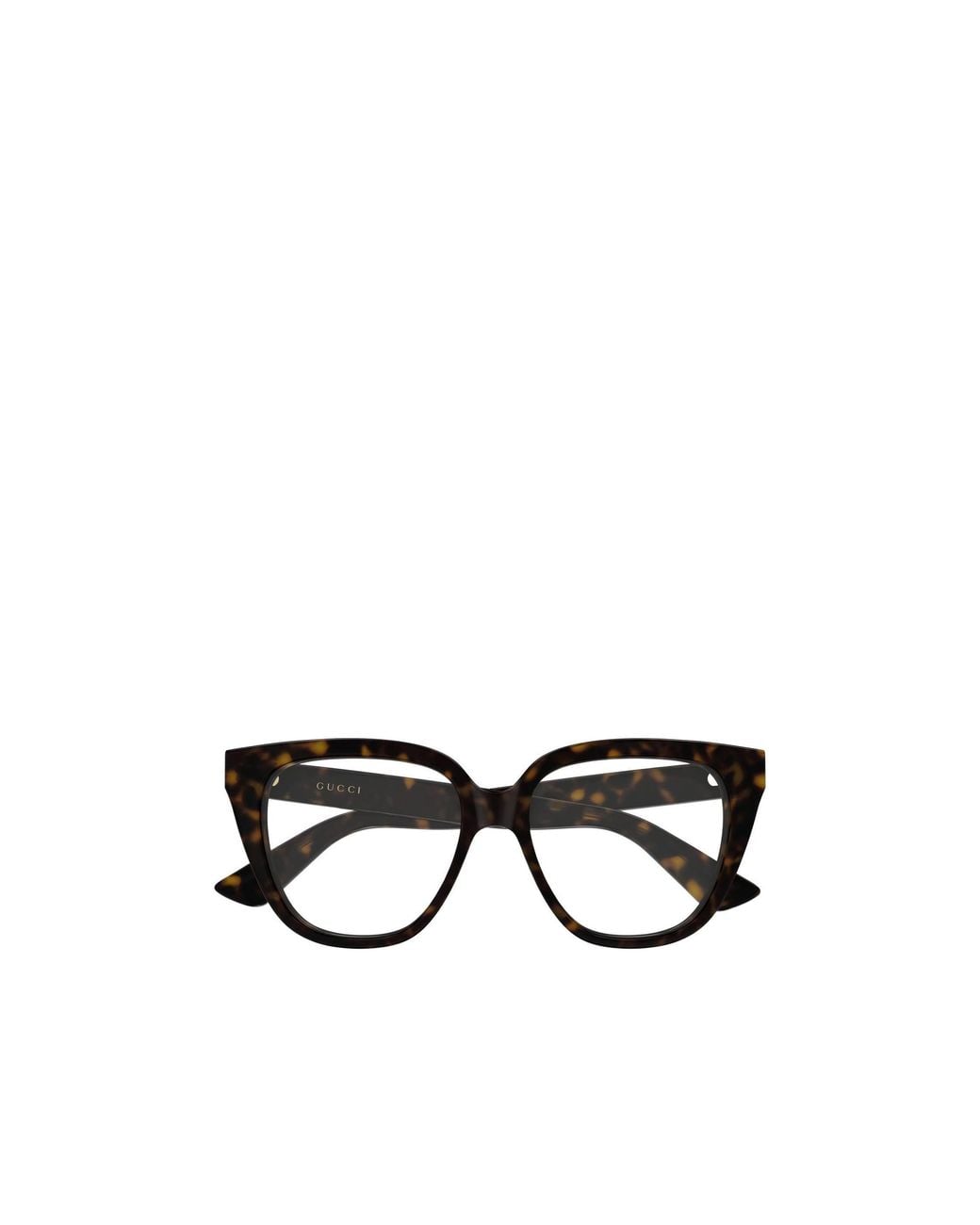 Gucci White Eyewear Cat-Eye Frame Glasses