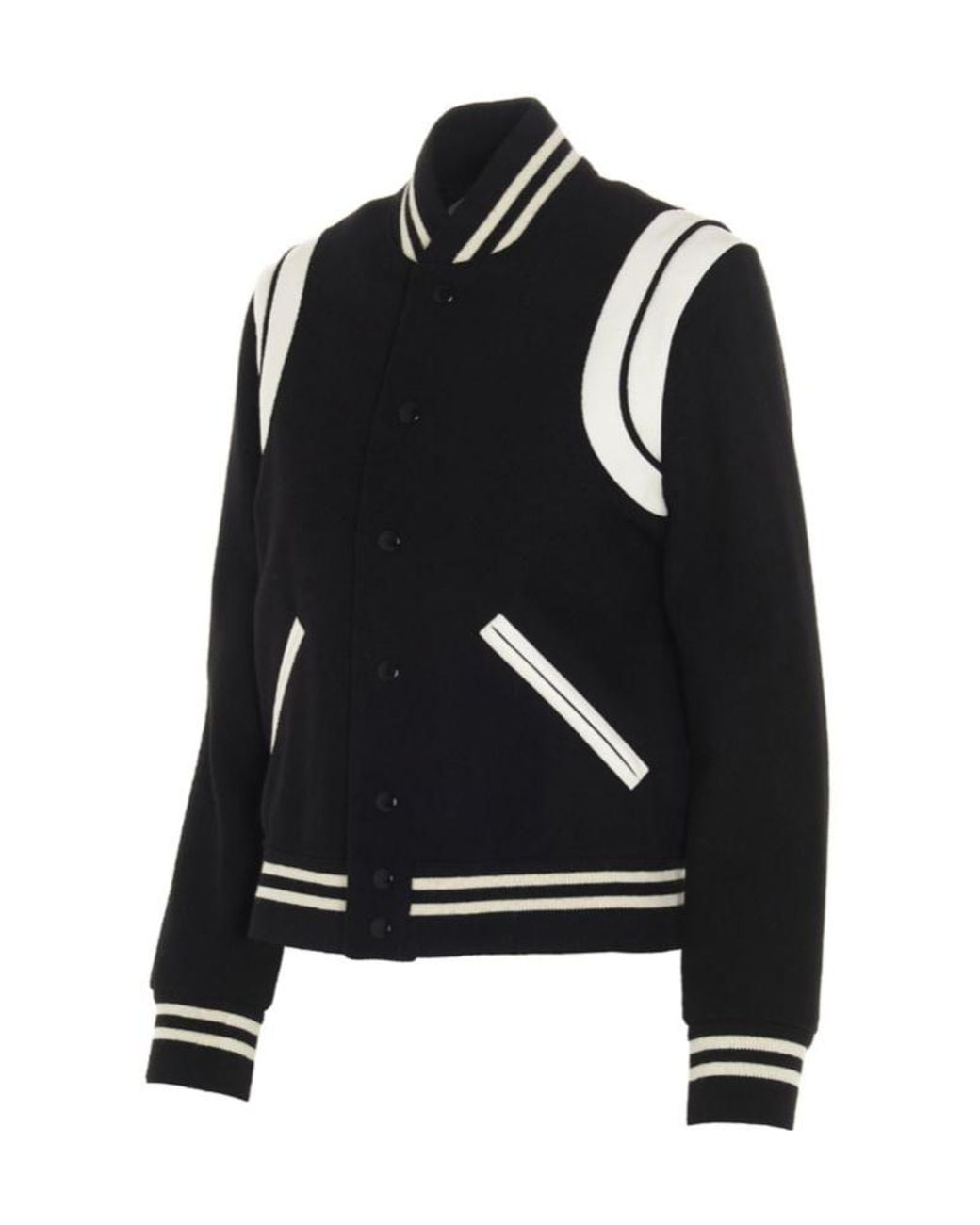 Saint Laurent Black Bomber Jackets