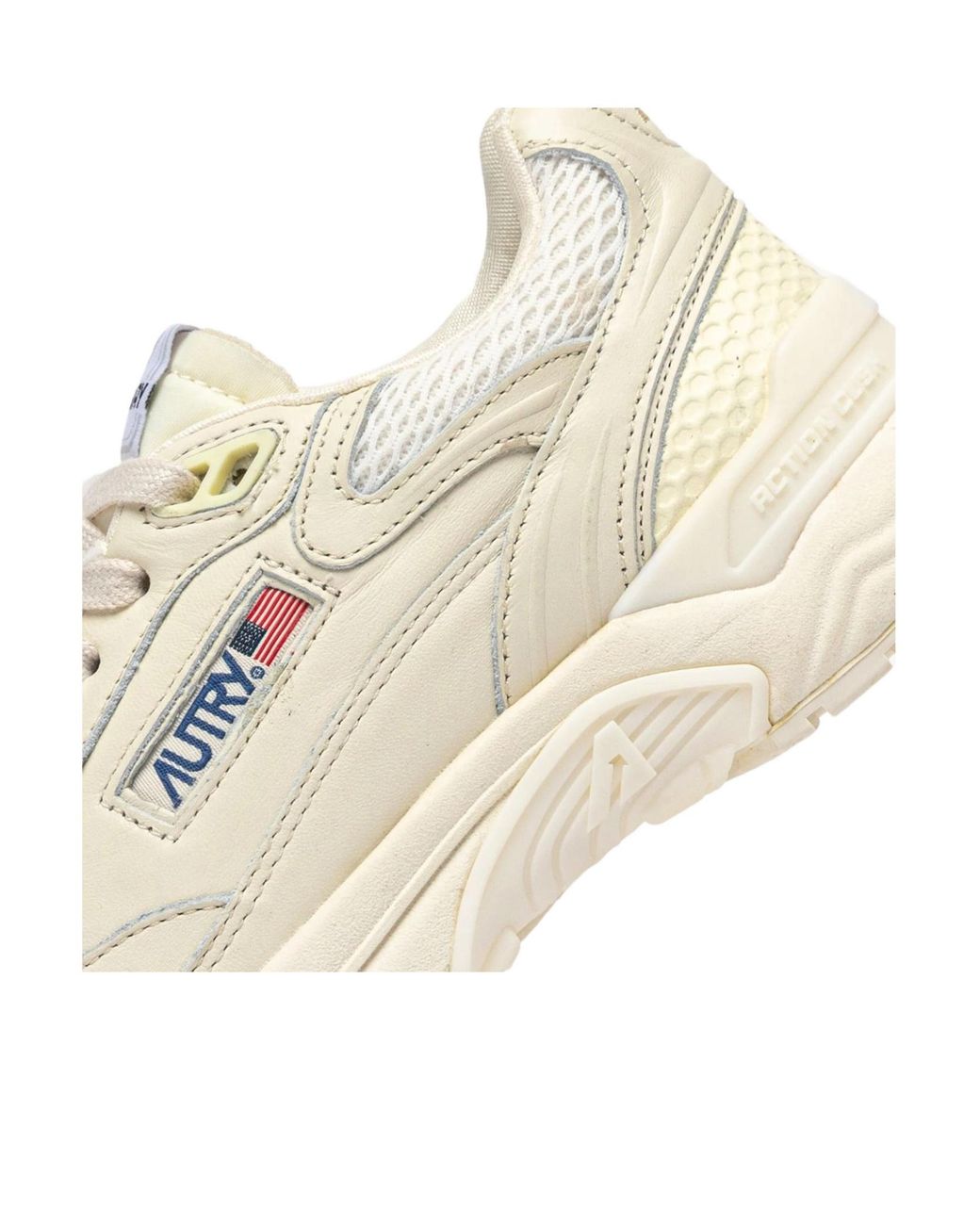 Autry Natural Hyperway Lace-Up Sneakers