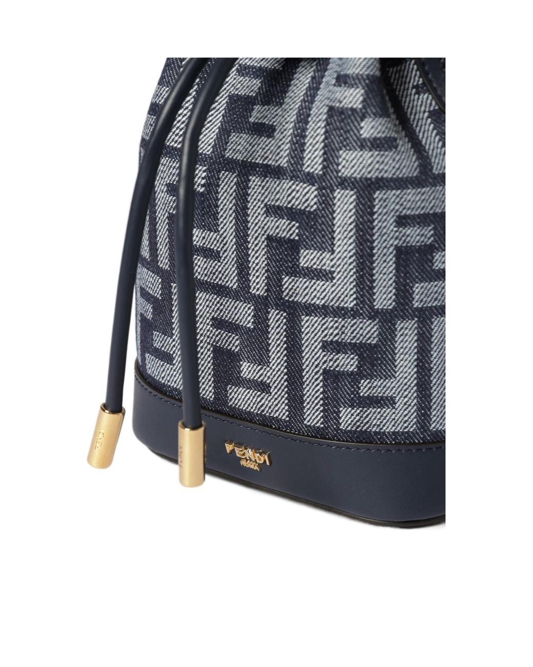 Fendi Black Mon Tresor Mini Bucket Bag