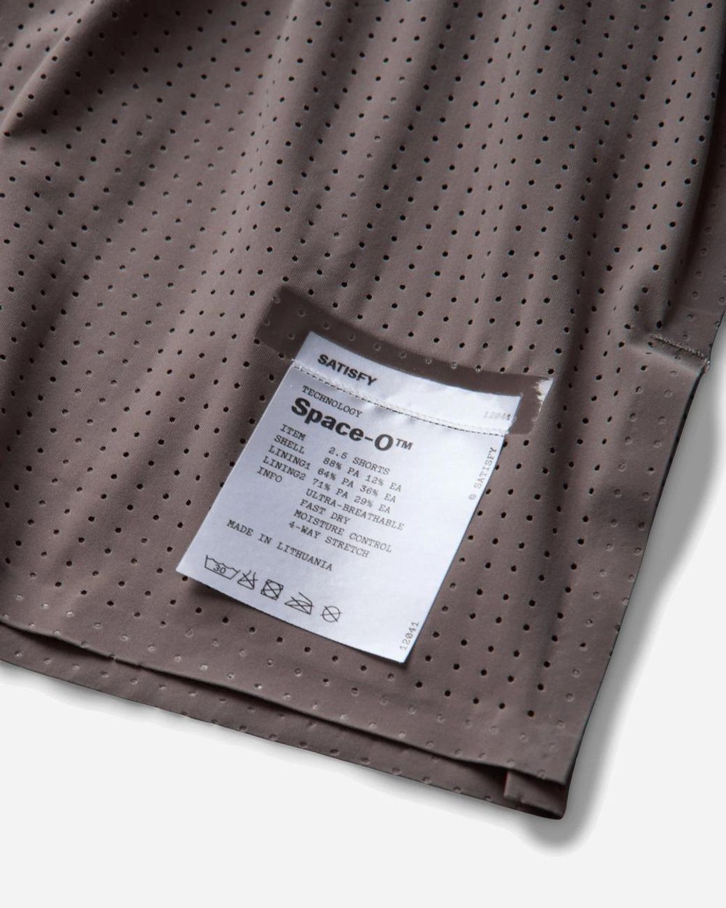 Satisfy Brown Space-O 2.5In Shorts Falcon for men