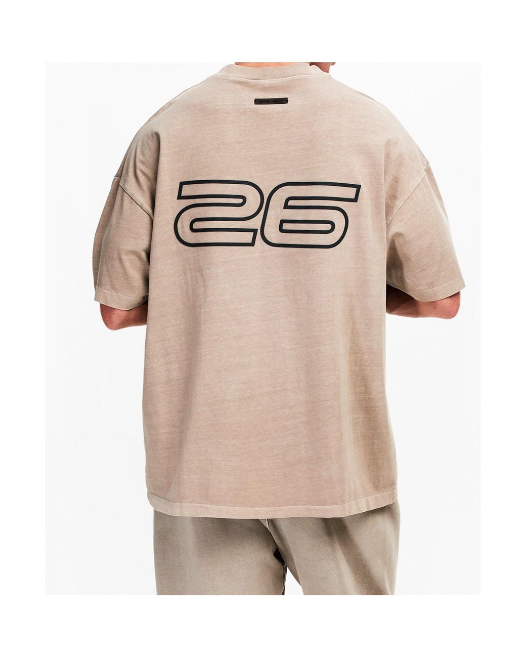 Fear Of God Natural Logo T-Shirt for men
