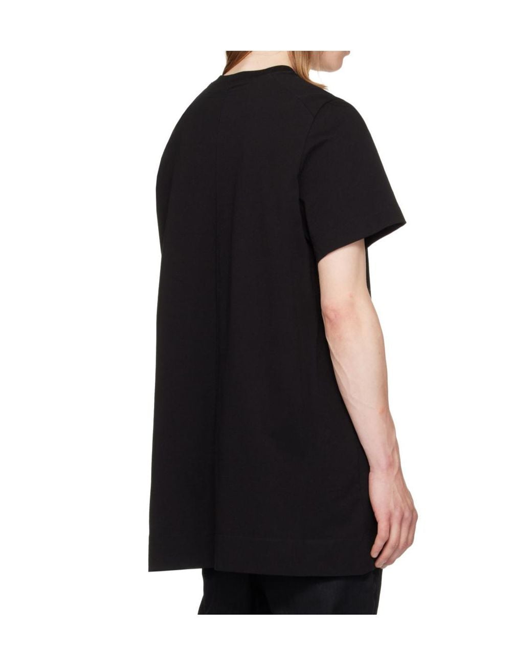 Julius Black Flare T-Shirt for men