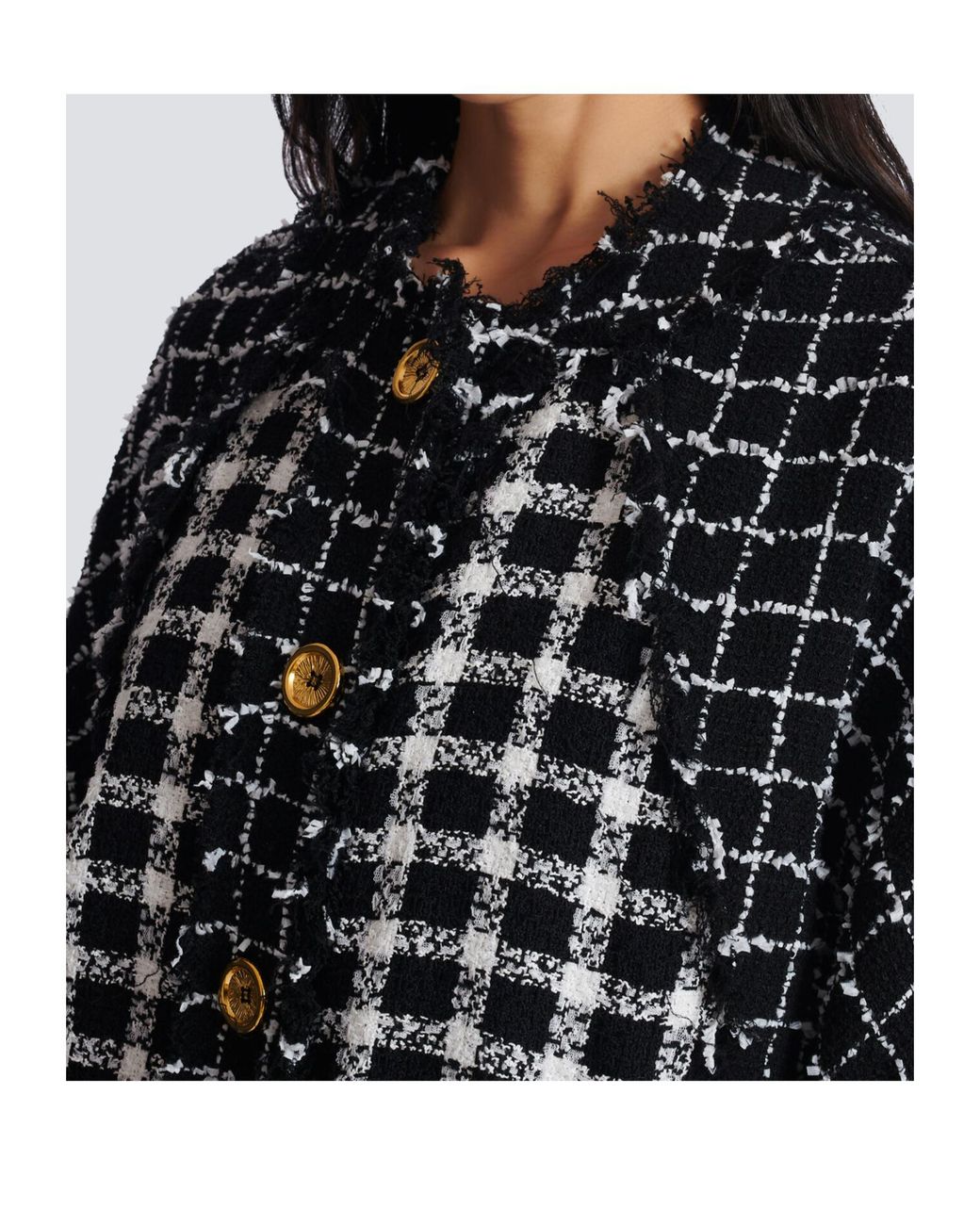 Balmain Black Bomber Jacket