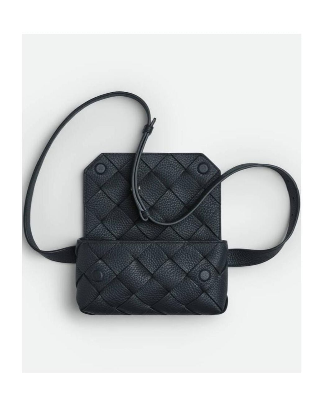 Bottega Veneta Blue Diago Belt Bag for men