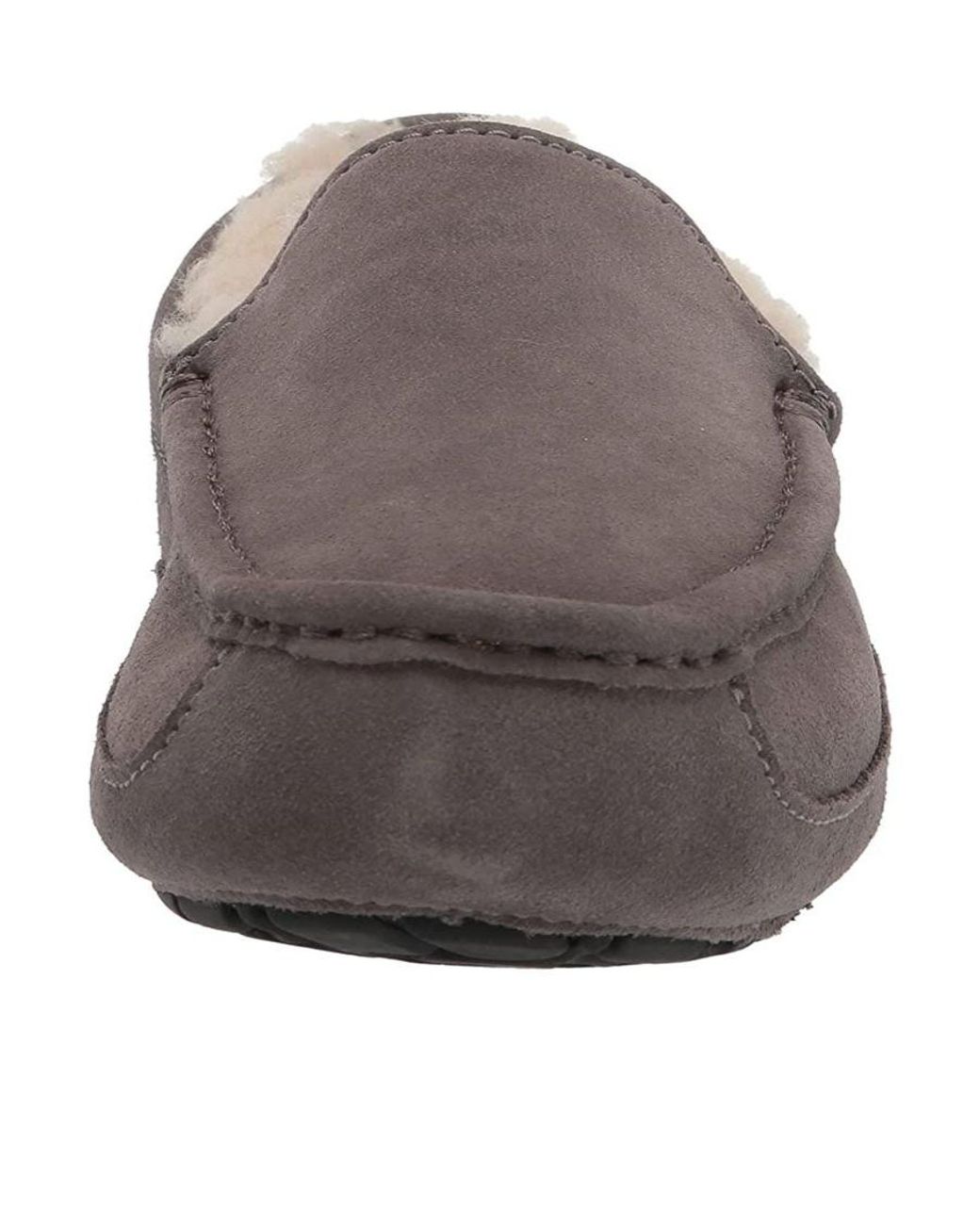 Ugg Gray Shearling-Lined Driving Shoes for men