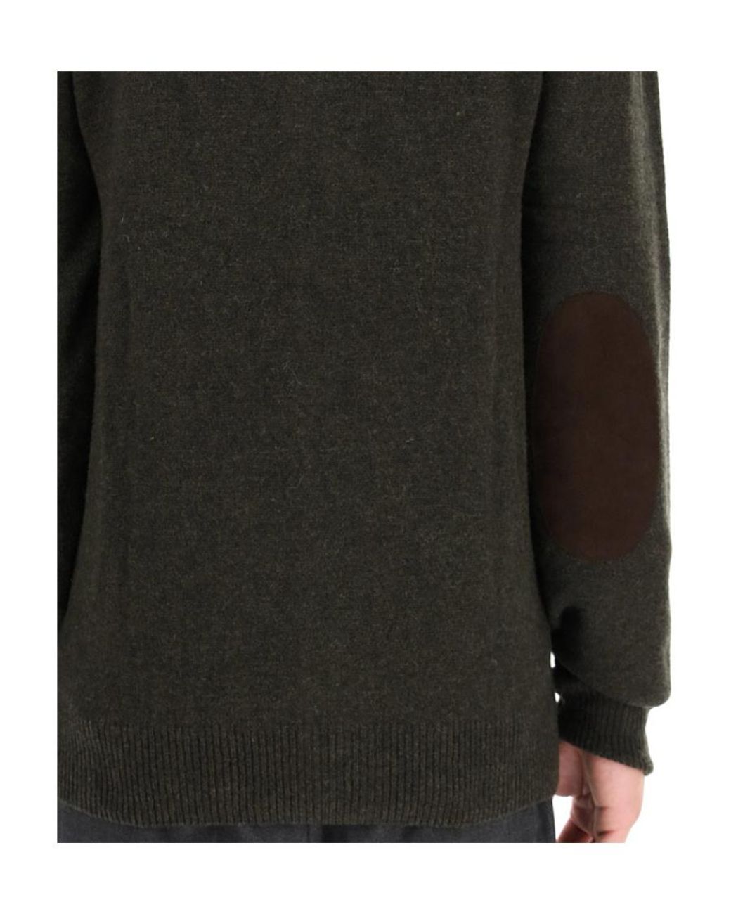 Barbour Blue High-Neck Button-Up Cardigan for men