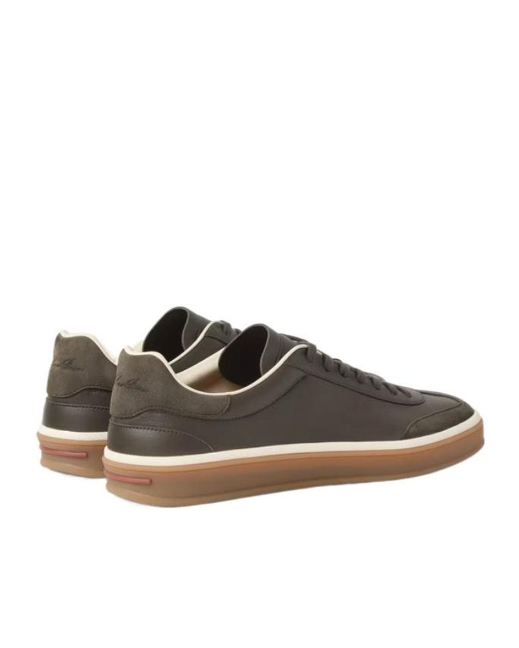 Loro Piana Brown Tennis Walk Sneaker for men