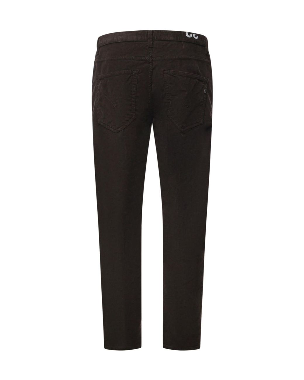 Dondup Black Carrot Fit Jeans for men