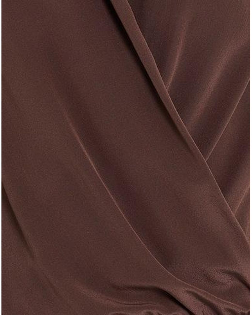 Brunello Cucinelli Brown V-Neck Top