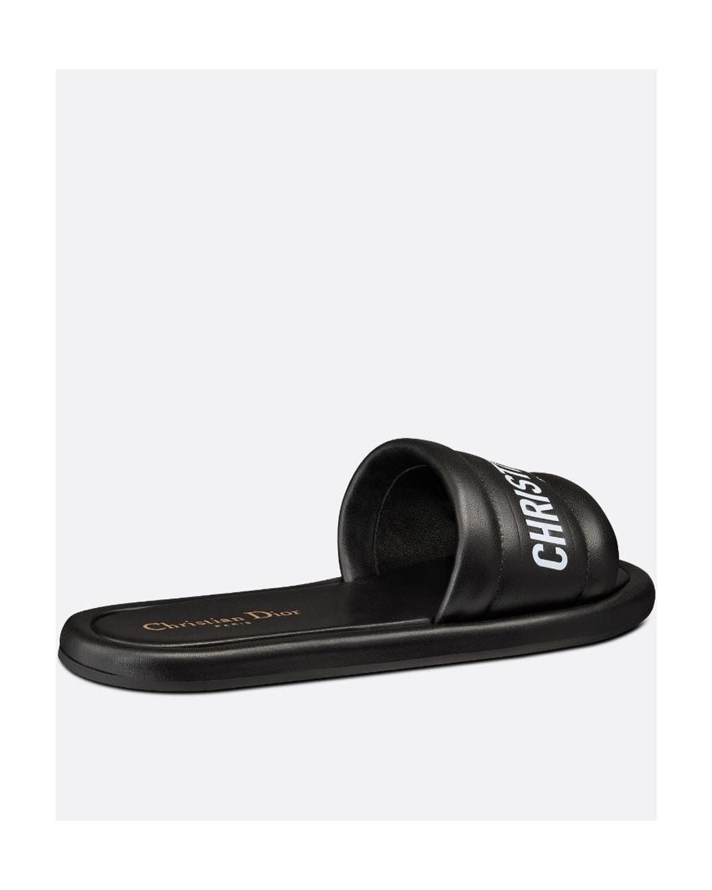 Dior Black Every-D Sandals