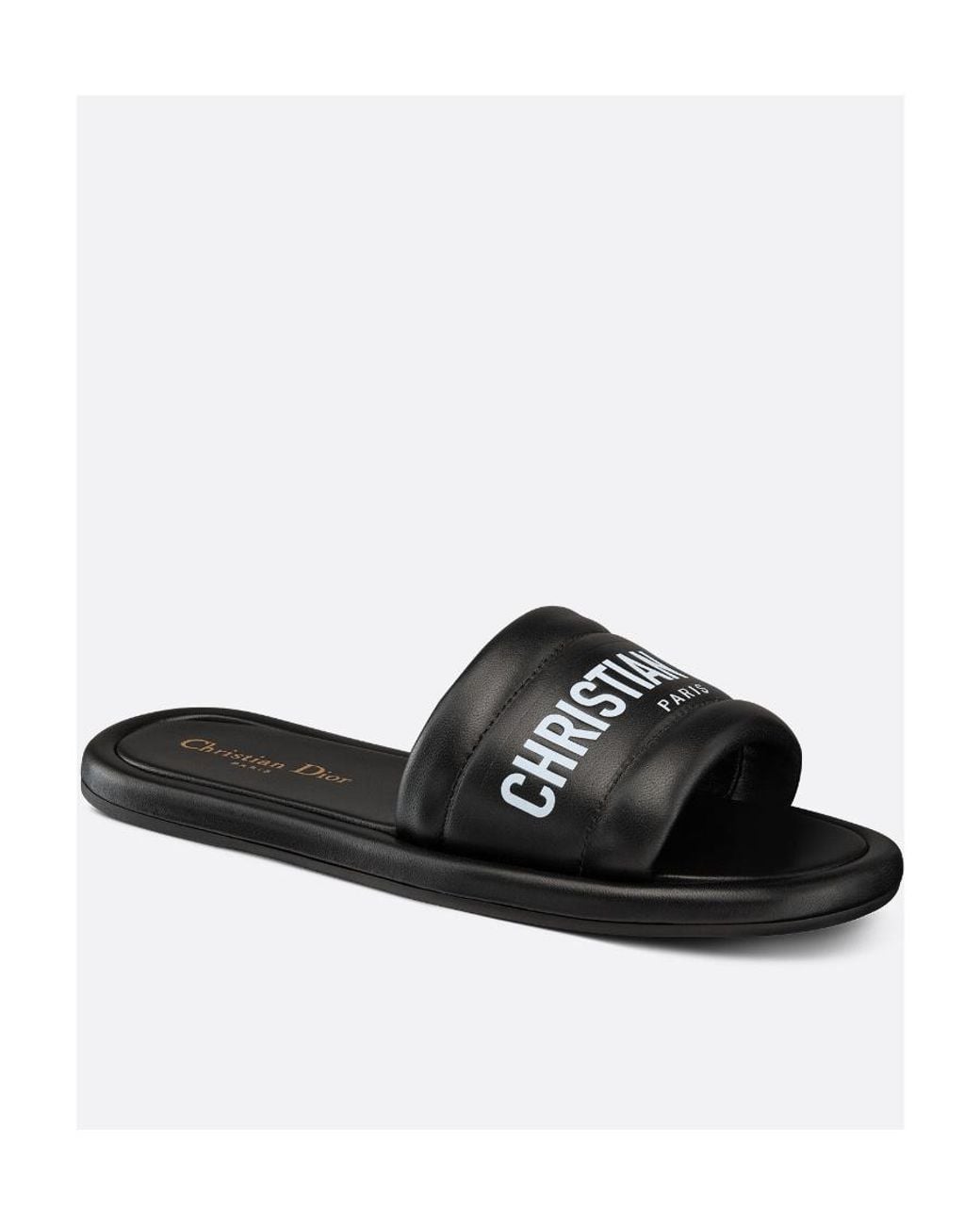 Dior Black Every-D Sandals