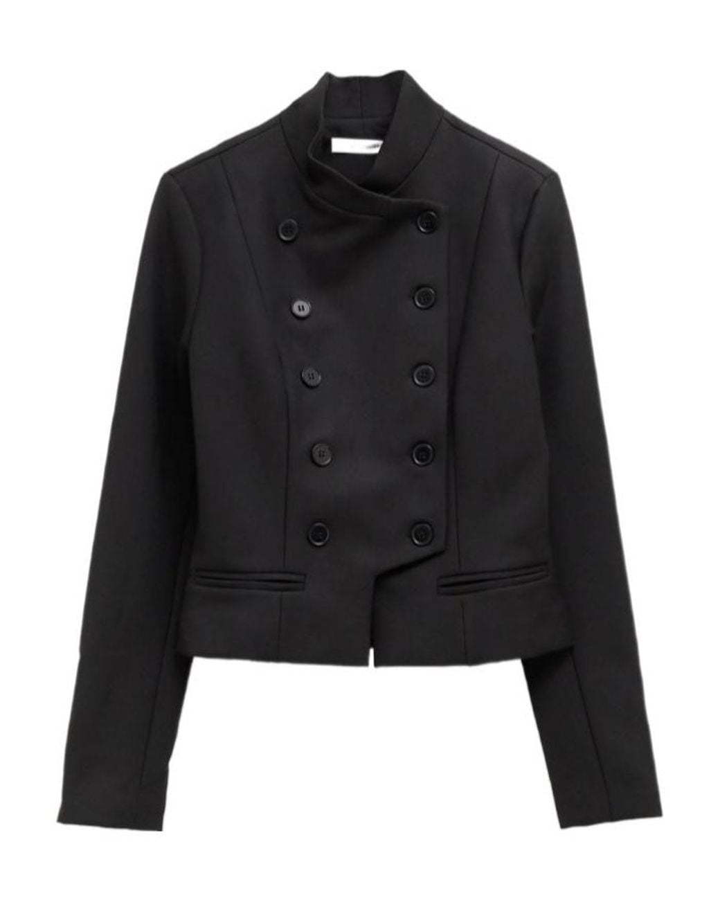GIMAGUAS Black Christy Double-Breasted Jacket