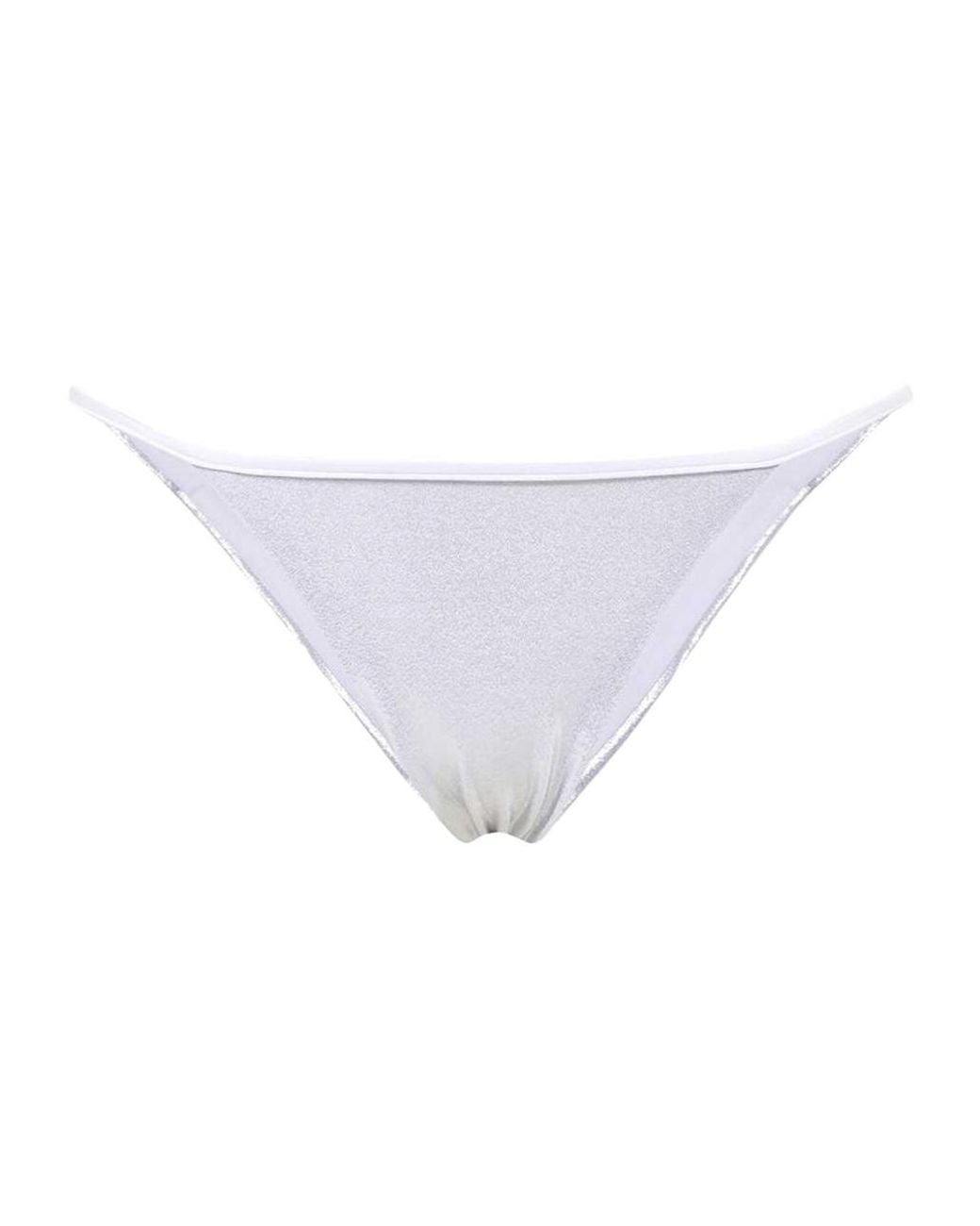 DSquared² White Triangle Bikini Swimsuit