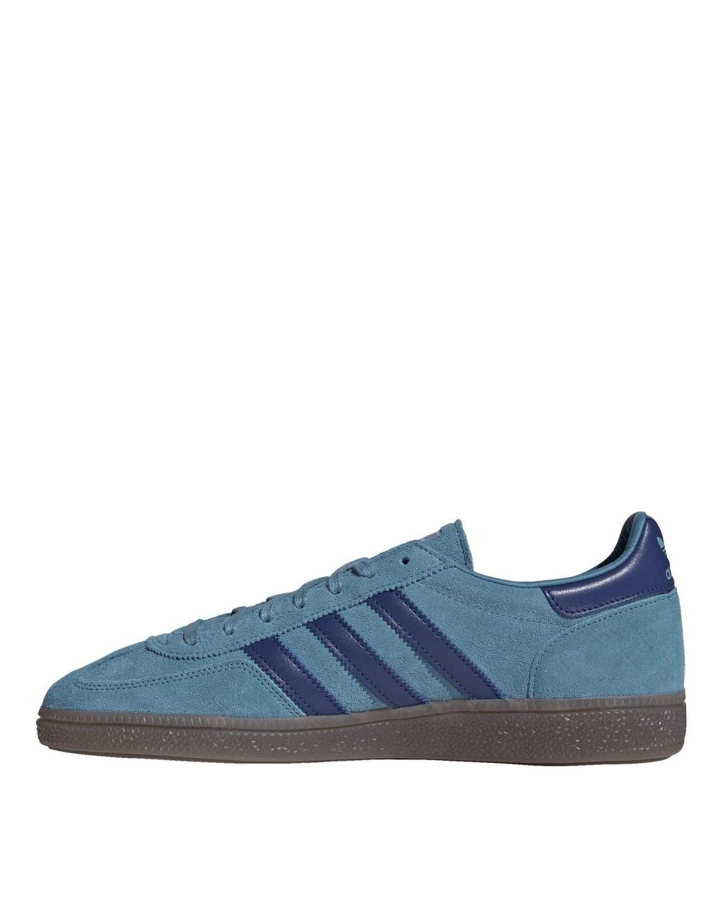 Adidas Originals Blue Suede Low-Top Sneakers for men
