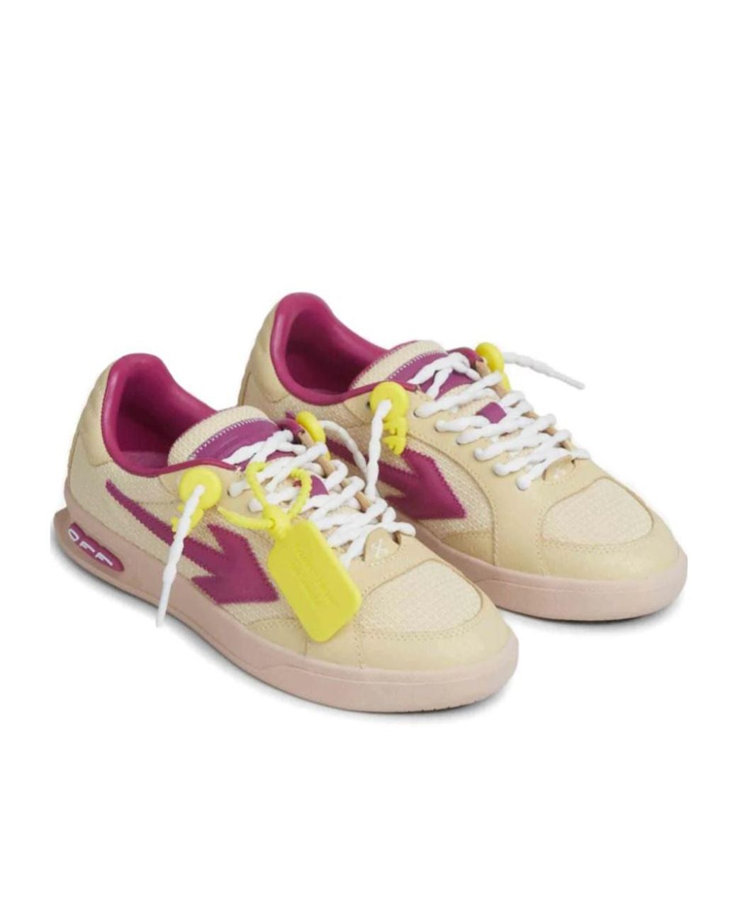 Off-White c/o Virgil Abloh Pink Arrow Low Sneakers